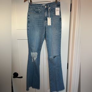 Good American Good Classic Boot Raw Hem